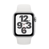 Apple Watch SE 1st Gen(Cellular) 40mm Silver AL Case White Band - Excellent (Refurbished)