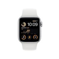 Apple Watch SE 2nd Gen(GPS) 40mm Silver AL Case White Band - Excellent (Refurbished)