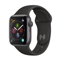 Apple Watch Series 4 (GPS) 40mm Gray Aluminium Case Black Band - As New Grade
