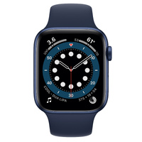Apple Watch Series 6 (Cellular) 44mm Blue AL Case Blue Band-Excellent Grade