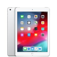 Apple iPad 6th Gen Wi-Fi + Cellular 128GB Silver - Excellent Condition (Refurbished)