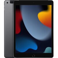 Apple iPad 9th Gen Wi-Fi + Cellular 64GB Space Grey - Good (Refurbished)