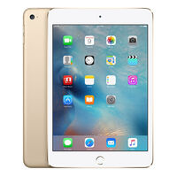 Apple iPad Mini 4 Wi-Fi + Cellular 128GB Gold - Excellent (Refurbished)